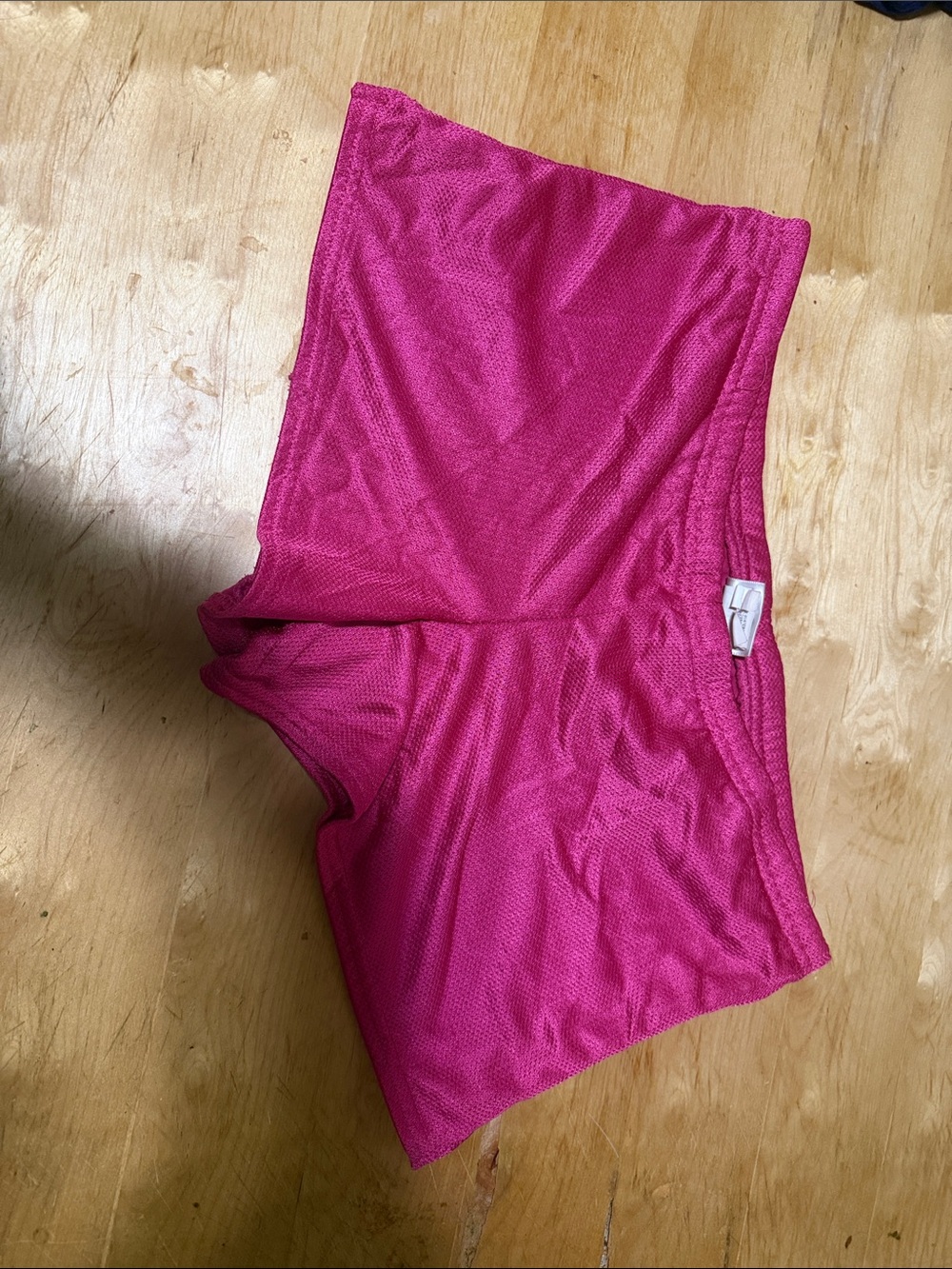 Women’s Athletic Mesh Shorts in Hot Pink